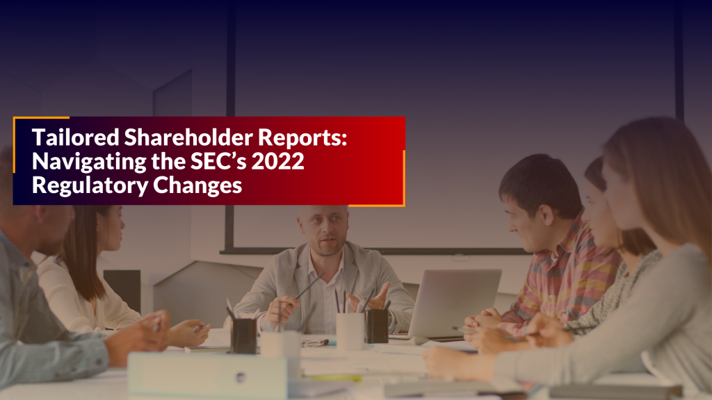 TSR -SEC’s 2022 Regulatory Changes