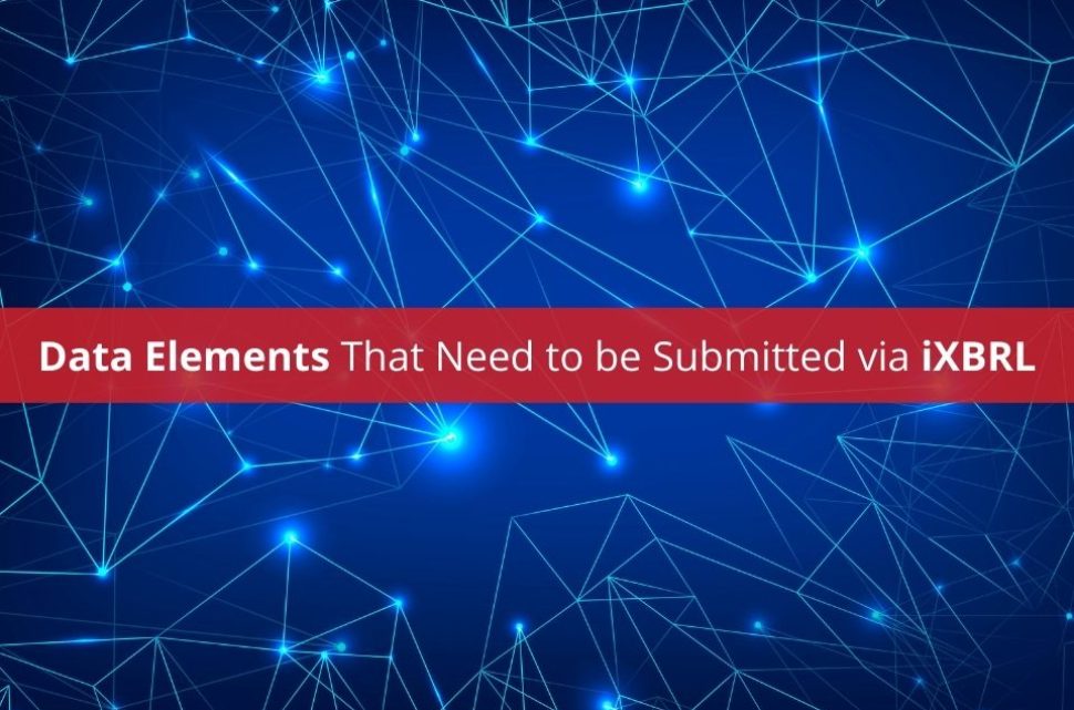 Data Elements in iXBRL