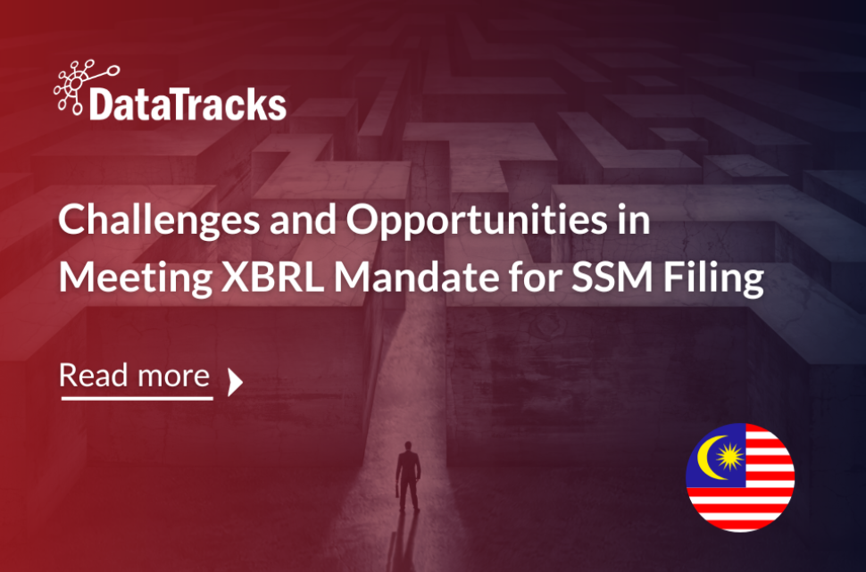 DataTracks XBRL challenges