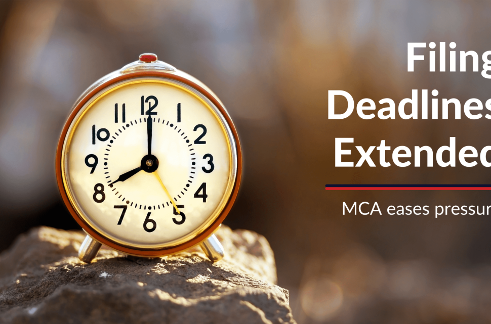 Deadlines Extended