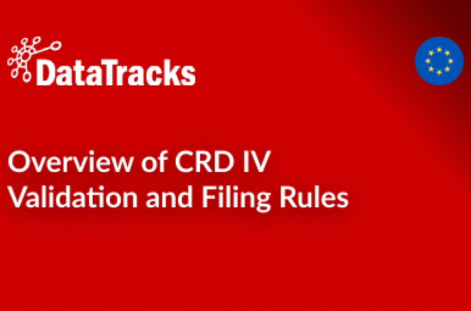 Overview of CRD IV Validation and Filing Rules