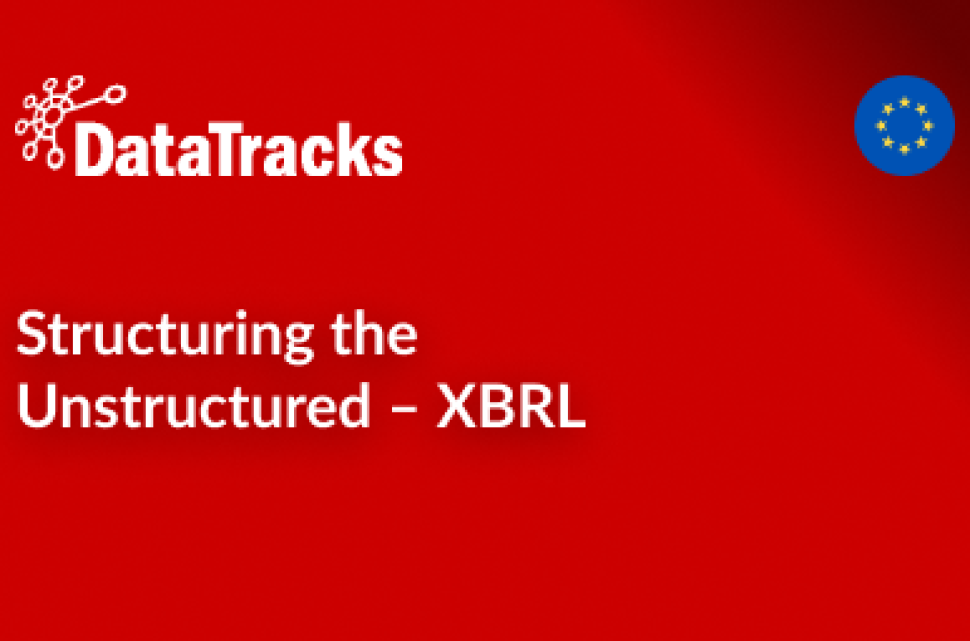 Structuring the Unstructured – XBRL