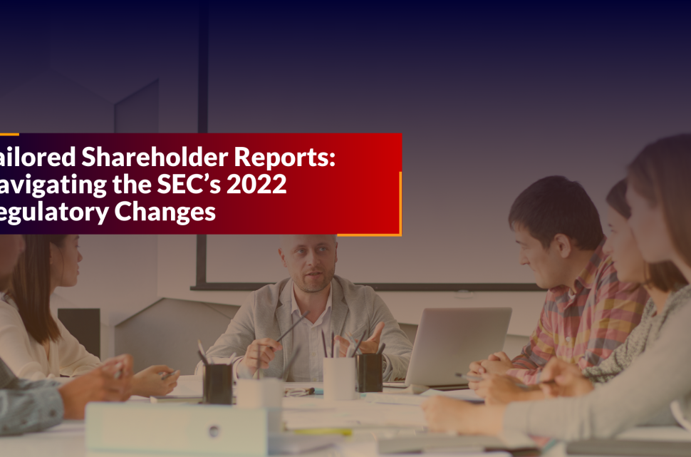 TSR -SEC’s 2022 Regulatory Changes