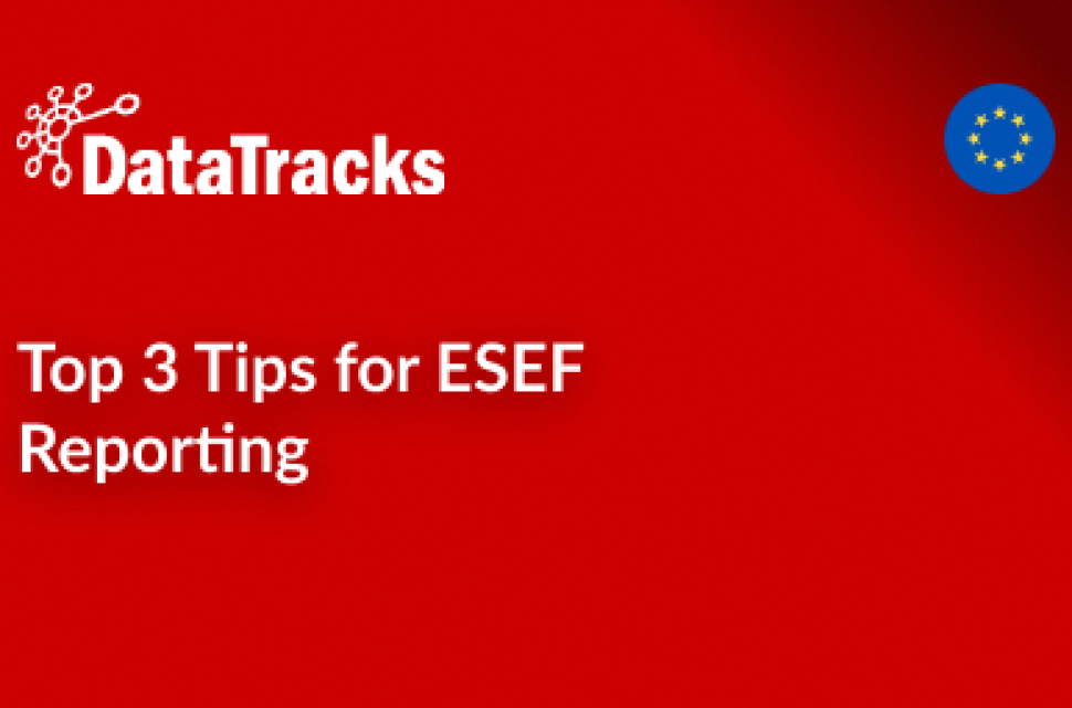 Top 3 Tips for ESEF Reporting